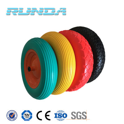 Chine 6 pouces à 16 po. de diamètre toutes roues industrielles solides d'unité centrale de couleur fournisseur
